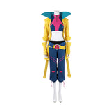Marvel Rivals Jubilee Cosplay Costume Yellow Halloween Full Suit Becostume