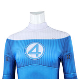 The Fantastic 4 First Steps Invisible Woman Susan Storm Jumpsuit Costume Becostume