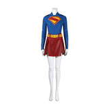 Superhero Legacy Girl of Steel Cosplay Costume Halloween Outfit Becostume