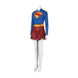 Superhero Legacy Girl of Steel Cosplay Costume Halloween Outfit Becostume