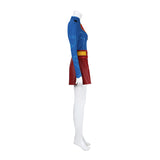 Superhero Legacy Girl of Steel Cosplay Costume Halloween Outfit Becostume