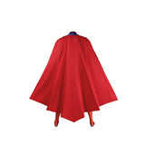 DC The New 52 Superman Clark Kent Superhero Cosplay Costume Print Jumpsuit Cloak Becostume