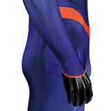 DC The New 52 Superman Clark Kent Superhero Cosplay Costume Print Jumpsuit Cloak Becostume