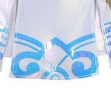 Kpop Demon Hunters Zoey Stage Performance White Dance Costume Halloween Suit Becostume