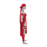 Daredevil Comics Elektra Natchios Cosplay Costume Red Ninja Halloween Outfit Becostume