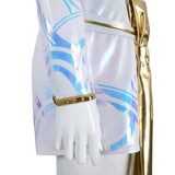 Kpop Demon Hunters Mira Stage Performance White Dance Costume Halloween Suit Becostume