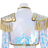 Kpop Demon Hunters Mira Stage Performance White Dance Costume Halloween Suit Becostume