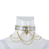 Kpop Demon Hunters Mira Stage Performance White Dance Costume Halloween Suit Becostume