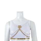 Kpop Demon Hunters Mira Stage Performance White Dance Costume Halloween Suit Becostume
