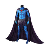 Masters of the Universe Skeletor Cosplay Costume Blue Jumpsuit Halloween Outfit Becostume