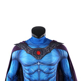 Masters of the Universe Skeletor Cosplay Costume Blue Jumpsuit Halloween Outfit Becostume