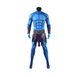 Masters of the Universe Skeletor Cosplay Costume Blue Jumpsuit Halloween Outfit Becostume