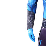 Masters of the Universe Skeletor Cosplay Costume Blue Jumpsuit Halloween Outfit Becostume