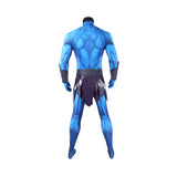 Masters of the Universe Skeletor Cosplay Costume Blue Jumpsuit Halloween Outfit Becostume