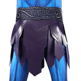 Masters of the Universe Skeletor Cosplay Costume Blue Jumpsuit Halloween Outfit Becostume