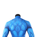 Masters of the Universe Skeletor Cosplay Costume Blue Jumpsuit Halloween Outfit Becostume
