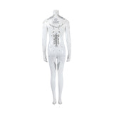 Stellar Blade Blood Rain Eve Cosplay Costume White Halloween Jumpsuit Becostume