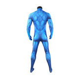 Masters of the Universe Skeletor Cosplay Costume Blue Jumpsuit Halloween Outfit Becostume