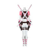 Gwenpool Cosplay Costume Gwen Stacy Halloween Outfit Women Halloween Suit Becostume