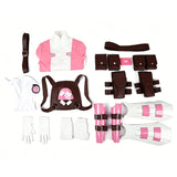 Gwenpool Cosplay Costume Gwen Stacy Halloween Outfit Women Halloween Suit Becostume