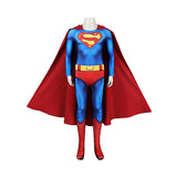 Kids Superman 1978 moive Christopher Reeve Clark Kent Cosplay Costume Halloween Suit Becostume
