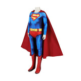 Kids Superman 1978 moive Christopher Reeve Clark Kent Cosplay Costume Halloween Suit Becostume