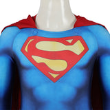 Kids Superman 1978 moive Christopher Reeve Clark Kent Cosplay Costume Halloween Suit Becostume