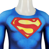Kids Superman 1978 moive Christopher Reeve Clark Kent Cosplay Costume Halloween Suit Becostume
