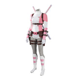 Gwenpool Cosplay Costume Gwen Stacy Halloween Outfit Women Halloween Suit Becostume