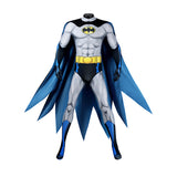 2004 Batman Bruce Wayne TV Series Cosplay Costume Superhero Jumpsuit Becostume