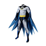 2004 Batman Bruce Wayne TV Series Cosplay Costume Superhero Jumpsuit Becostume