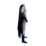 2004 Batman Bruce Wayne TV Series Cosplay Costume Superhero Jumpsuit Becostume