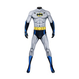 2004 Batman Bruce Wayne TV Series Cosplay Costume Superhero Jumpsuit Becostume