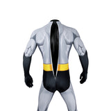 2004 Batman Bruce Wayne TV Series Cosplay Costume Superhero Jumpsuit Becostume