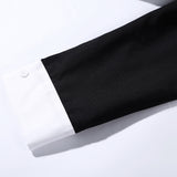 Absolute Two Face White and Black Cosplay Costume Halloween Outfit Becostume