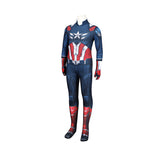 Kids Captain America Brave New World Sam Wilson Cosplay Costume Halloween Suit Becostume