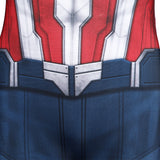 Kids Captain America Brave New World Sam Wilson Cosplay Costume Halloween Suit Becostume