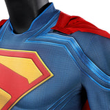 Superman Cosplay Costume 2025 Printed Superman Cosplay Superhero Jumpsuit Becostume