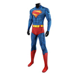 Superman Cosplay Costume 2025 Printed Superman Cosplay Superhero Jumpsuit Becostume