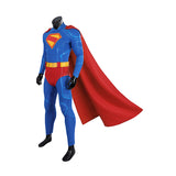 Superman Legacy Clark Kent Halloween Cosplay Costume Jumpsuit With Cape Shoes Becostume
