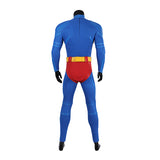 Superman Legacy Clark Kent Halloween Cosplay Costume Jumpsuit With Cape Shoes Becostume