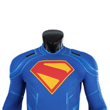 Superman Legacy Clark Kent Halloween Cosplay Costume Jumpsuit With Cape Shoes Becostume
