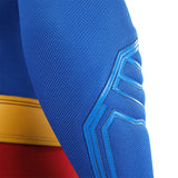 Superman Legacy Clark Kent Halloween Cosplay Costume Jumpsuit With Cape Shoes Becostume