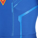 Superman Legacy Clark Kent Halloween Cosplay Costume Jumpsuit With Cape Shoes Becostume