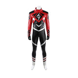 Absolute Flash Wally West Cosplay Costume Red Flash Halloween Party Suit Becostume