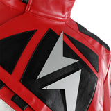 Absolute Flash Wally West Cosplay Costume Red Flash Halloween Party Suit Becostume