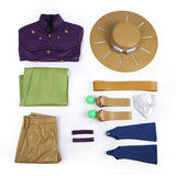 JoJo's Bizarre Adventure Steel Ball Run Gyro Zeppeli Cosplay Costume BEcostume
