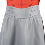 Invincible S4 Kids Thragg Cosplay Costume Jumpsuit With Cape Becostume