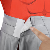 Invincible S4 Kids Thragg Cosplay Costume Jumpsuit With Cape Becostume