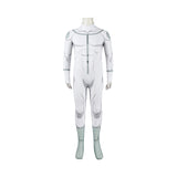 Invincible Mark Grayson Viltrumite Kids White Cosplay Costume Battle Suit Becostume